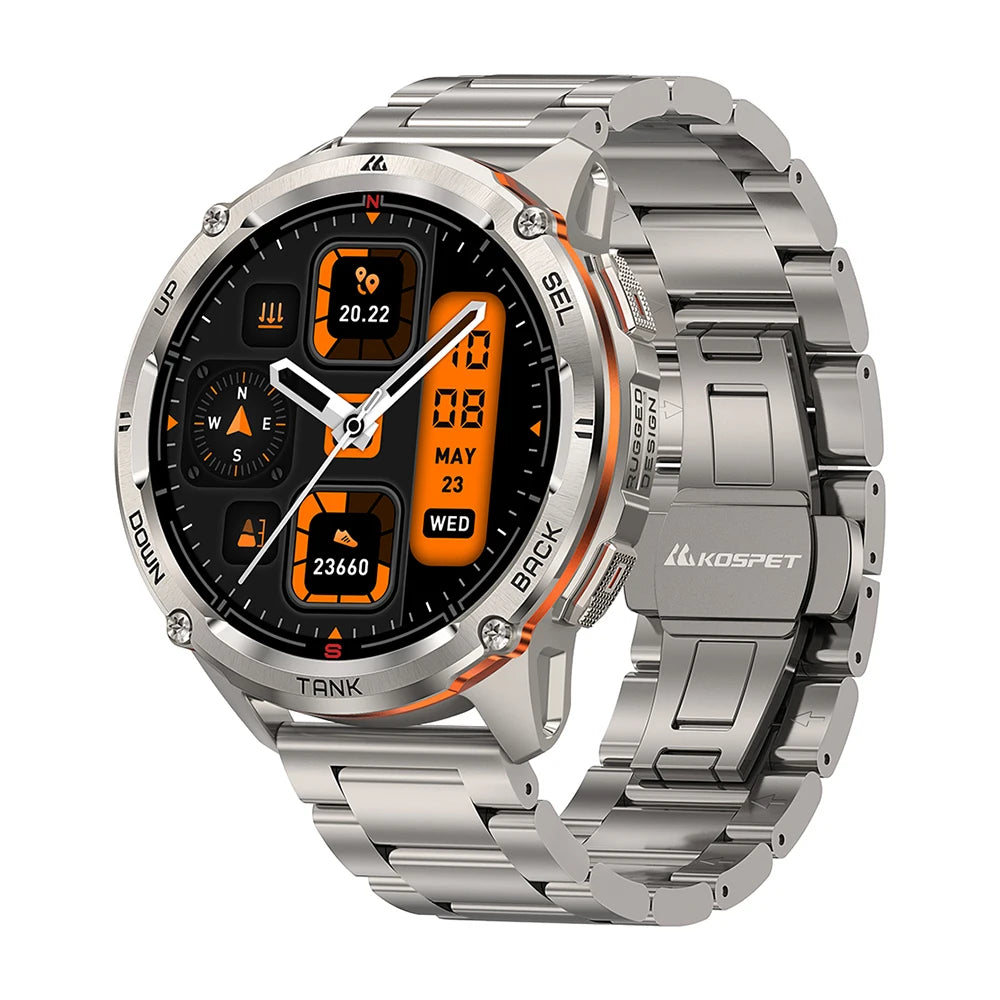 KOSPET Tank T3 Ultra 2 GPS Smartwatch With Altimeter